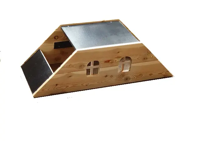 Konijnen schuil huisje 102