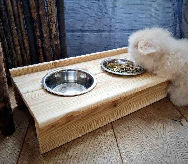Rabbit konijn Voerbak